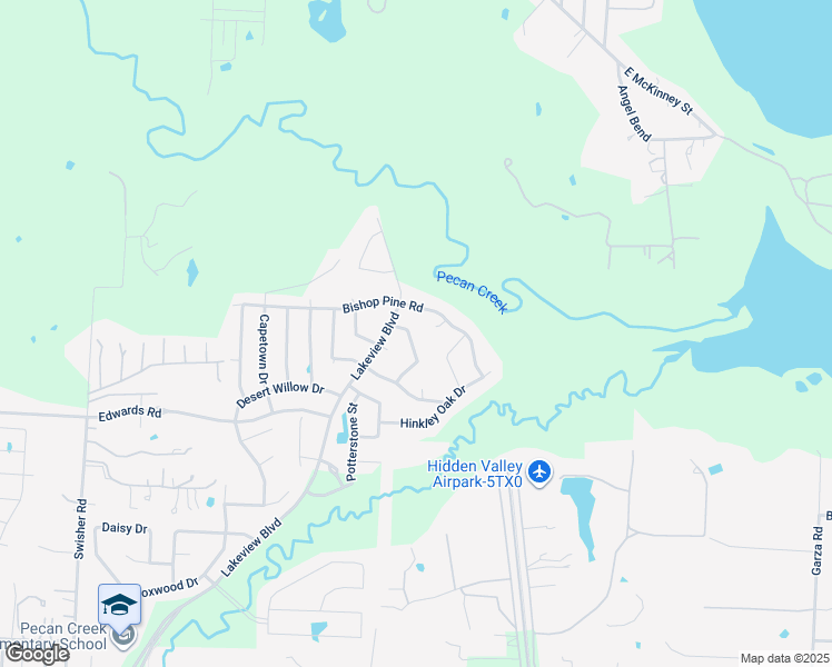 map of restaurants, bars, coffee shops, grocery stores, and more near 4113 Autumn Path Road in Denton