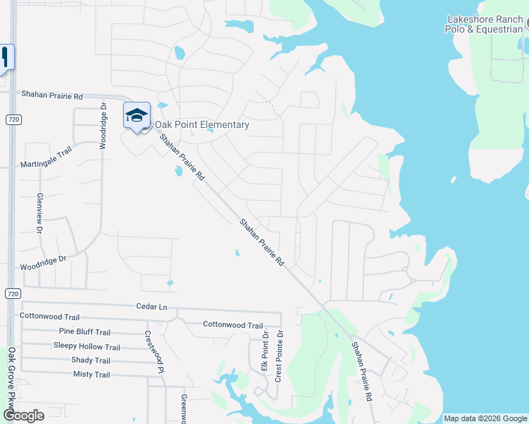 map of restaurants, bars, coffee shops, grocery stores, and more near 3008 Frontier Place in Lakewood Village
