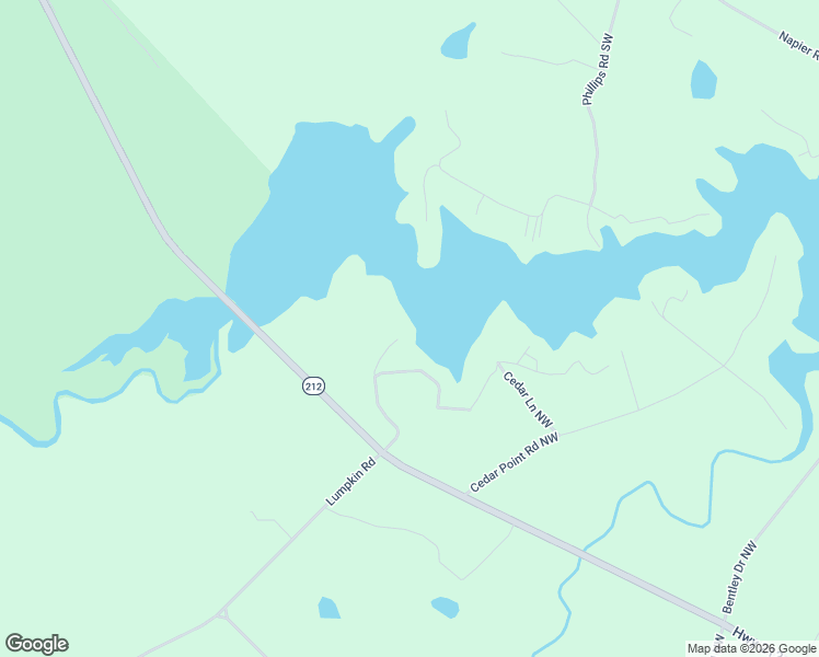 map of restaurants, bars, coffee shops, grocery stores, and more near 132-134 Lumpkin Road East in Milledgeville