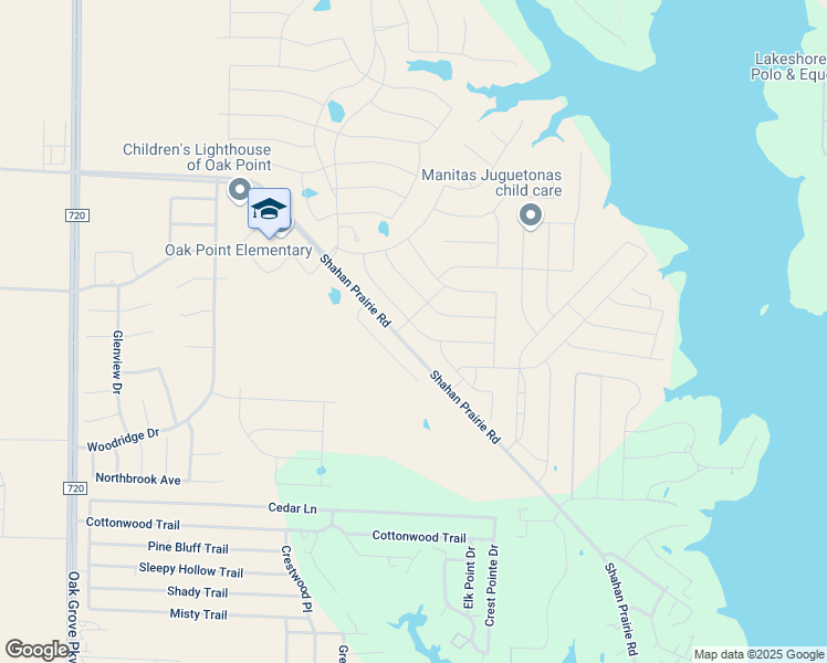 map of restaurants, bars, coffee shops, grocery stores, and more near 9904 Bitterroot Drive in Little Elm