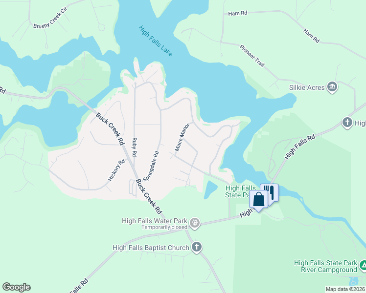 map of restaurants, bars, coffee shops, grocery stores, and more near 27 Mace Manor in Jackson