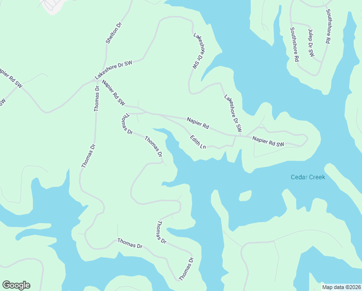 map of restaurants, bars, coffee shops, grocery stores, and more near 120 Edith Lane in Eatonton