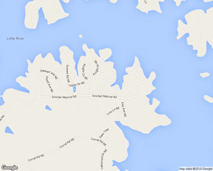 map of restaurants, bars, coffee shops, grocery stores, and more near 122 Peaceful Cove Road Northeast in Milledgeville