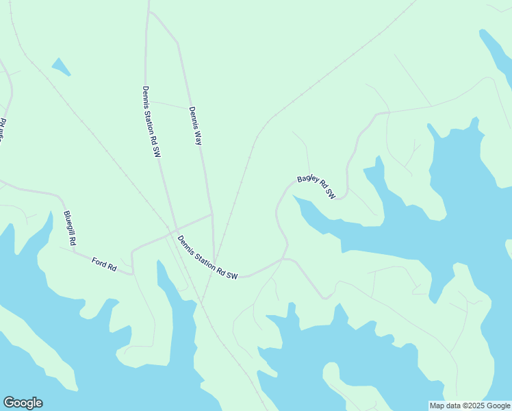 map of restaurants, bars, coffee shops, grocery stores, and more near 113 Bagley Road Southwest in Eatonton