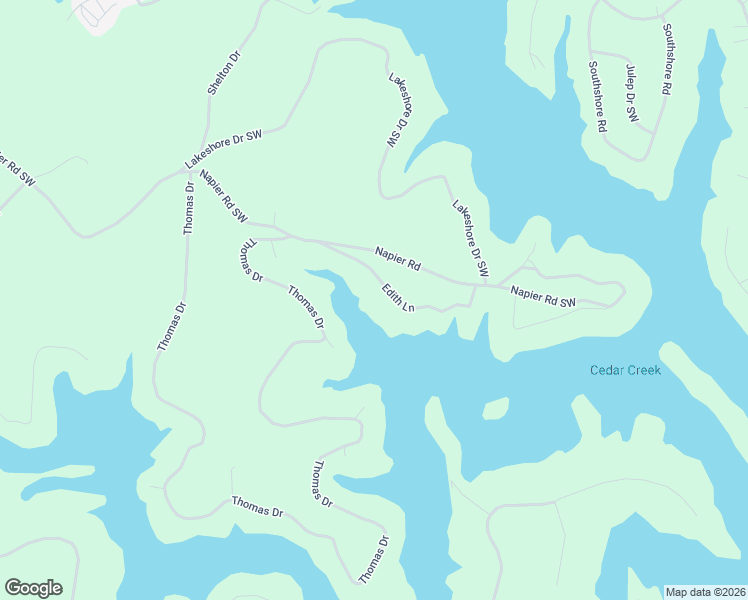 map of restaurants, bars, coffee shops, grocery stores, and more near 120 Edith Lane in Eatonton