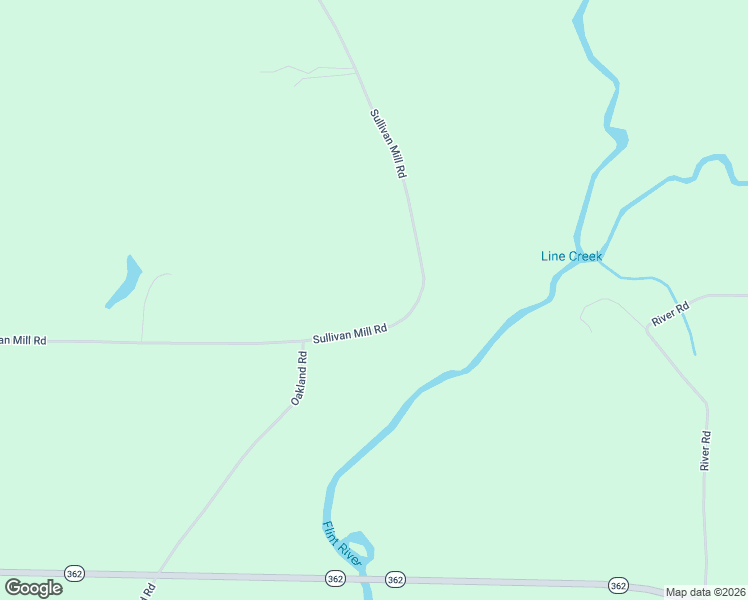 map of restaurants, bars, coffee shops, grocery stores, and more near Sullivan Mill Road in Senoia