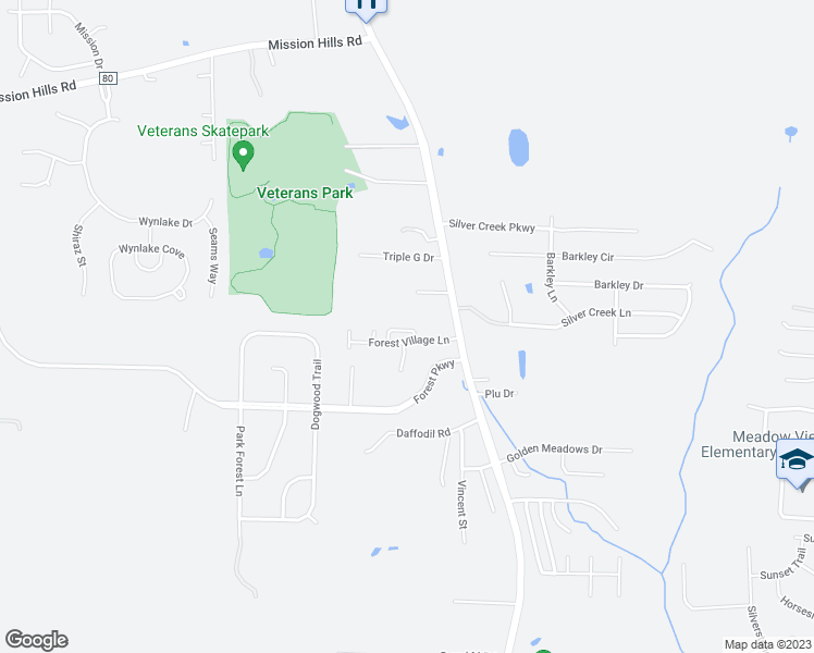 map of restaurants, bars, coffee shops, grocery stores, and more near 216 Park Village Circle in Alabaster
