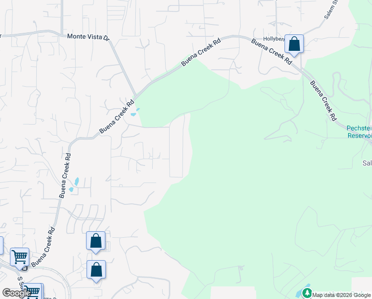 map of restaurants, bars, coffee shops, grocery stores, and more near 1824 Lemonadeberry Lane in Vista