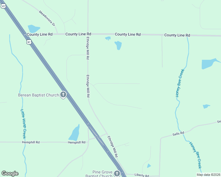 map of restaurants, bars, coffee shops, grocery stores, and more near 142 Oak Grove Path in Griffin