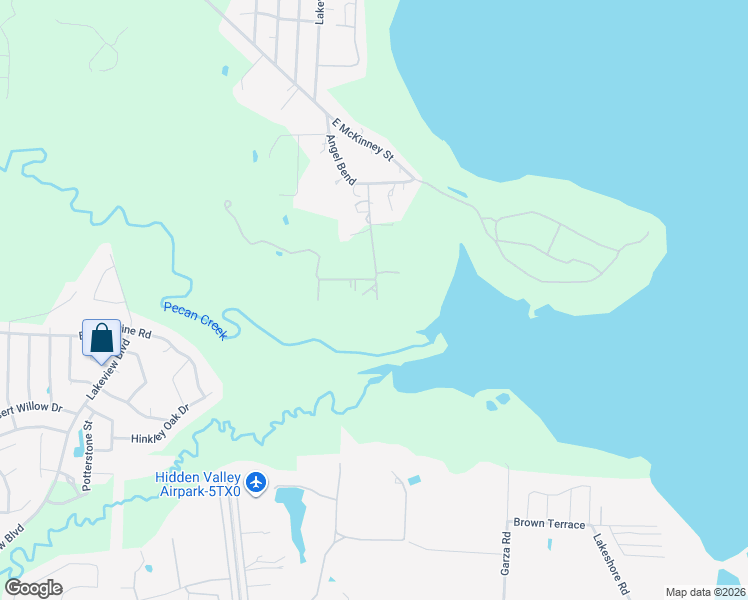 map of restaurants, bars, coffee shops, grocery stores, and more near 2243 Wood Hollow Road in Denton