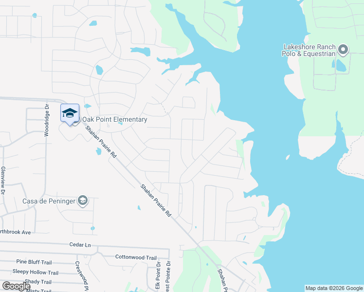 map of restaurants, bars, coffee shops, grocery stores, and more near 3405 Rio Grande Road in Little Elm