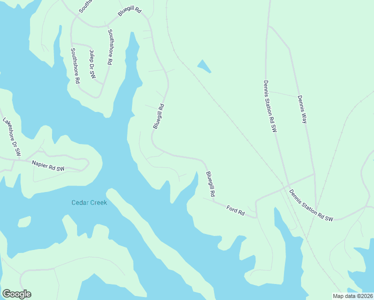 map of restaurants, bars, coffee shops, grocery stores, and more near 131 Bluegill Road in Eatonton