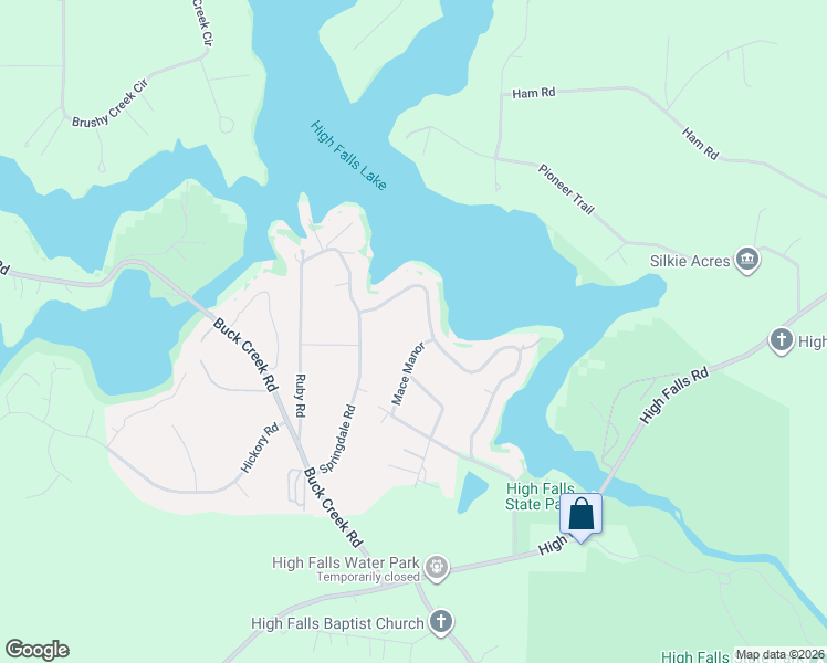 map of restaurants, bars, coffee shops, grocery stores, and more near 72 Mace Manor in Jackson