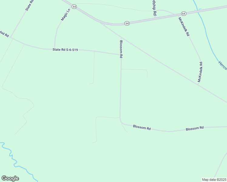 map of restaurants, bars, coffee shops, grocery stores, and more near 264 Blossom Road in Barnwell