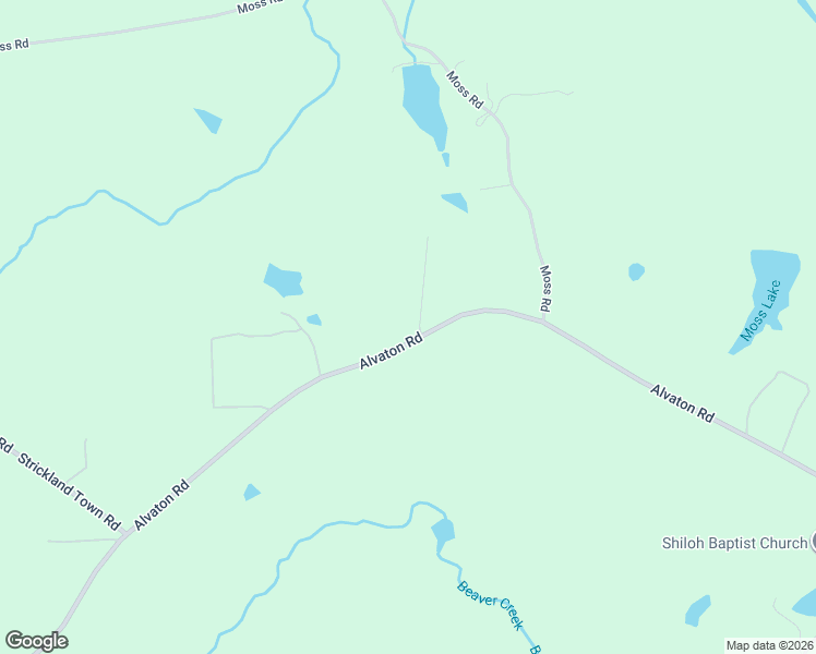 map of restaurants, bars, coffee shops, grocery stores, and more near 3255 Alvaton Road in Gay
