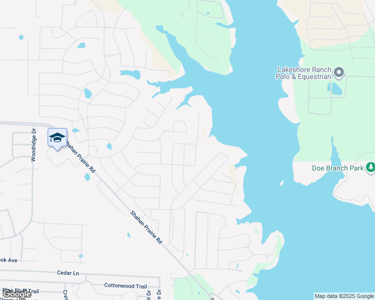 map of restaurants, bars, coffee shops, grocery stores, and more near 3608 Sabine Drive in Oak Point