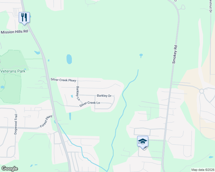 map of restaurants, bars, coffee shops, grocery stores, and more near 620 Barkley Circle in Alabaster