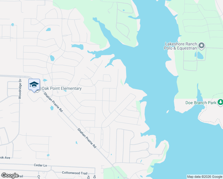 map of restaurants, bars, coffee shops, grocery stores, and more near 3608 Sabine Drive in Oak Point