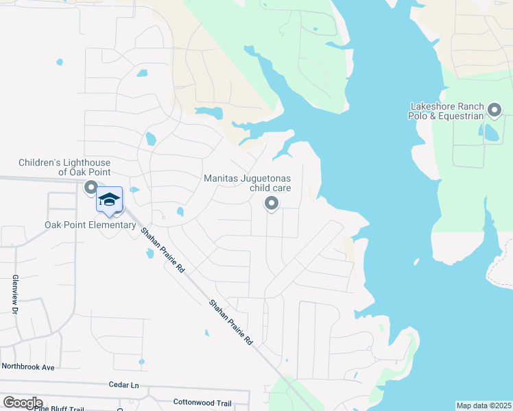 map of restaurants, bars, coffee shops, grocery stores, and more near 3616 Tioga Trail in Little Elm