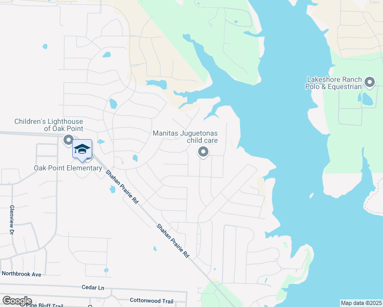 map of restaurants, bars, coffee shops, grocery stores, and more near 3616 Tioga Trail in Little Elm