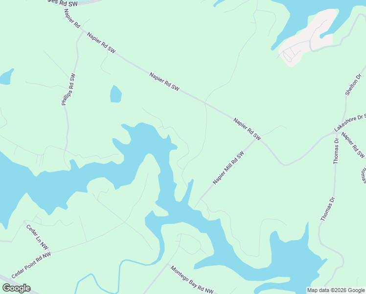 map of restaurants, bars, coffee shops, grocery stores, and more near 161 Napier Drive in Eatonton