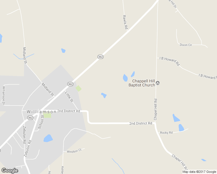 map of restaurants, bars, coffee shops, grocery stores, and more near 21 Georgia 362 in Williamson