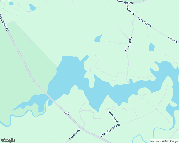 map of restaurants, bars, coffee shops, grocery stores, and more near 108 Allens Alley in Eatonton