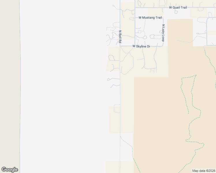 map of restaurants, bars, coffee shops, grocery stores, and more near 33682 North Bell Road in Queen Creek