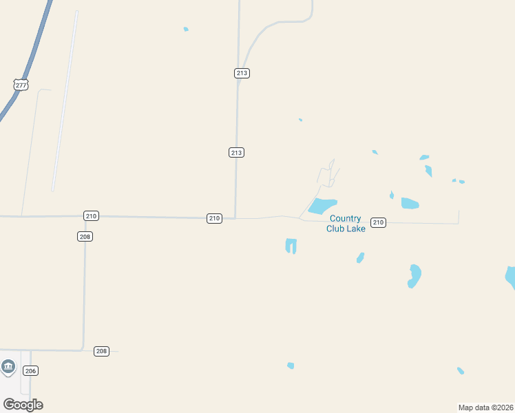 map of restaurants, bars, coffee shops, grocery stores, and more near 911 County Road 210 in Haskell