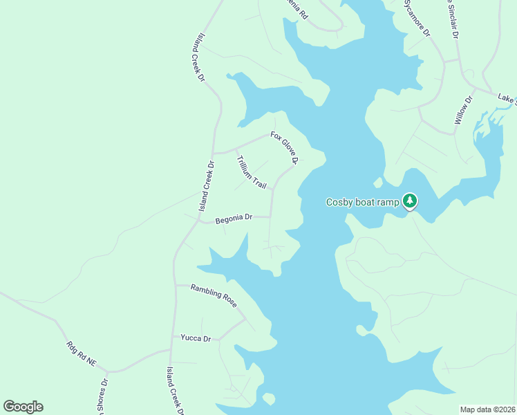 map of restaurants, bars, coffee shops, grocery stores, and more near 233 Begonia Road in Sparta