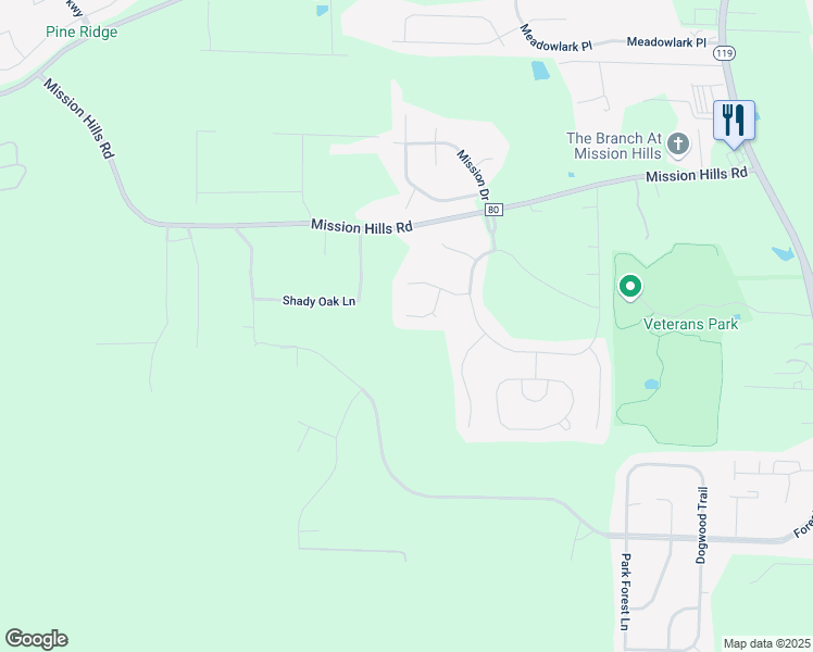 map of restaurants, bars, coffee shops, grocery stores, and more near 529 Wynlake Court in Alabaster