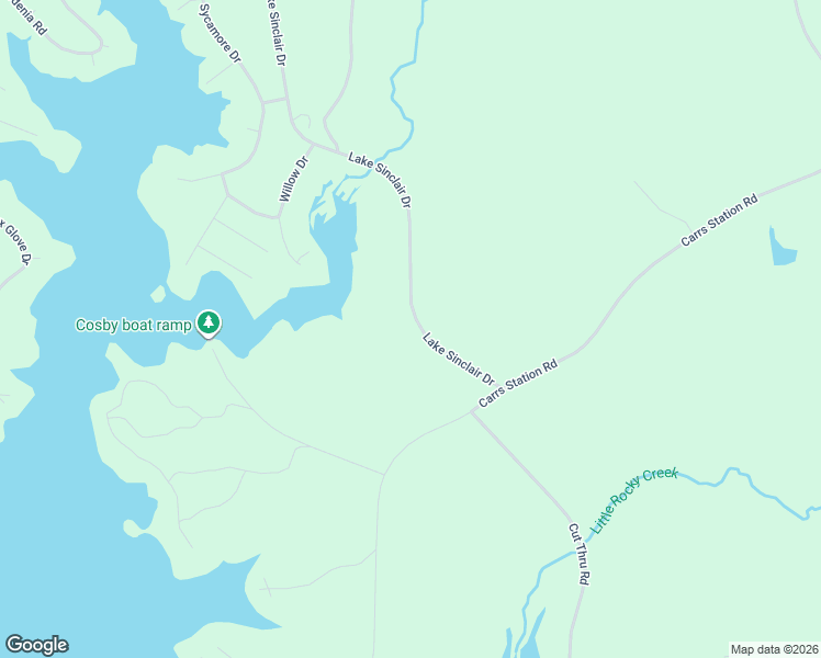 map of restaurants, bars, coffee shops, grocery stores, and more near in Milledgeville