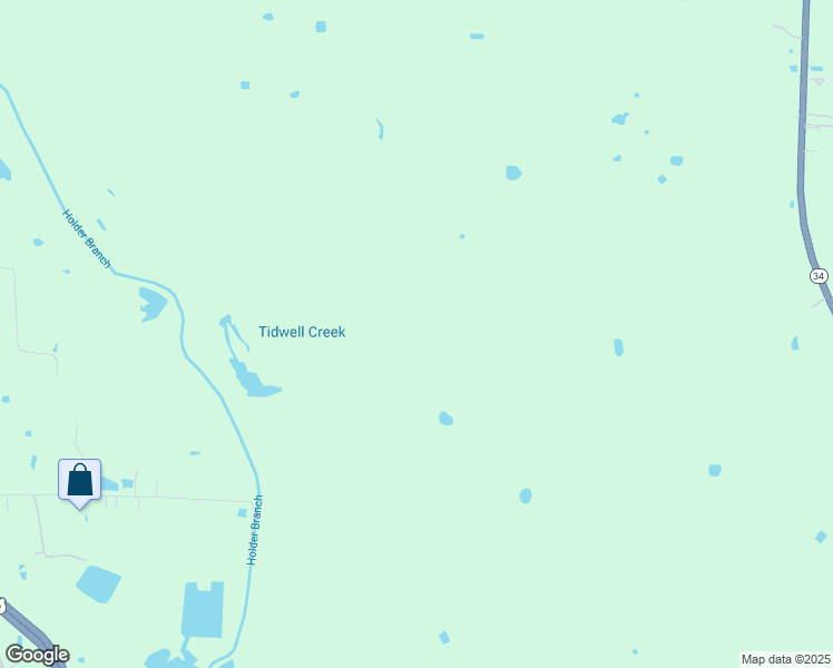 map of restaurants, bars, coffee shops, grocery stores, and more near County Road 1031 in Greenville