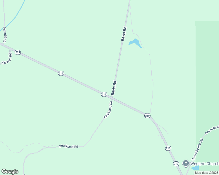 map of restaurants, bars, coffee shops, grocery stores, and more near 7500 Bevis Road in Franklin