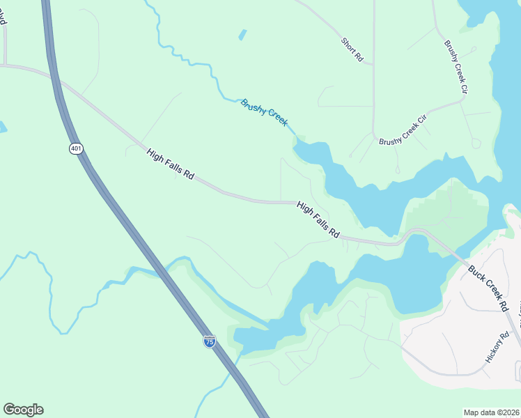 map of restaurants, bars, coffee shops, grocery stores, and more near 991 High Falls Road in Jackson