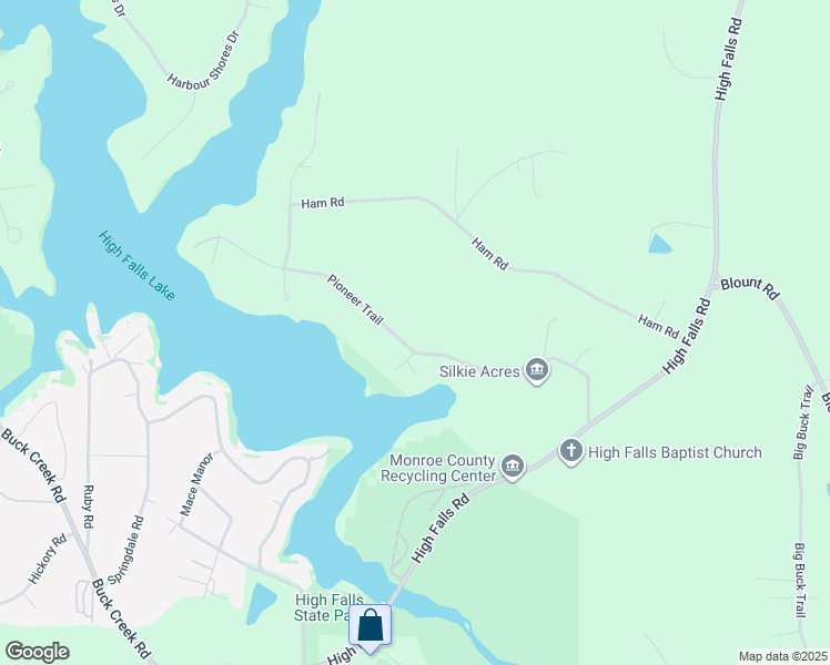 map of restaurants, bars, coffee shops, grocery stores, and more near 241 Pioneer Trail in Jackson