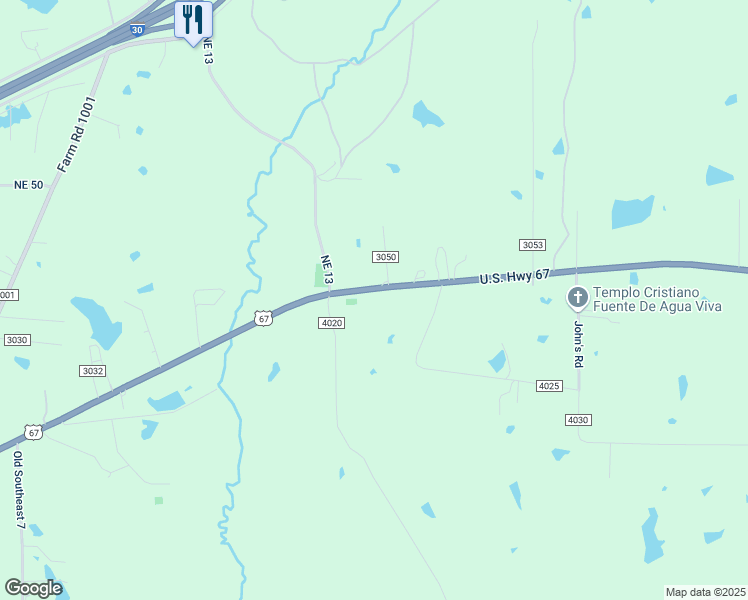 map of restaurants, bars, coffee shops, grocery stores, and more near 3280 U.S. 67 in Cookville