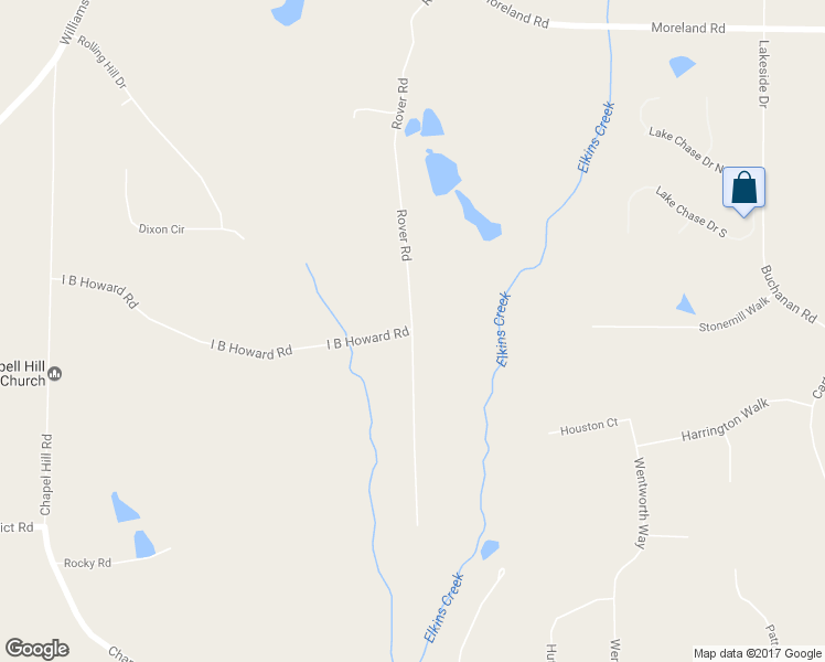 map of restaurants, bars, coffee shops, grocery stores, and more near 276 I B Howard Road in Williamson