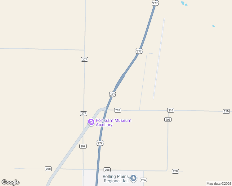 map of restaurants, bars, coffee shops, grocery stores, and more near 8230 U.S. 277 in Haskell