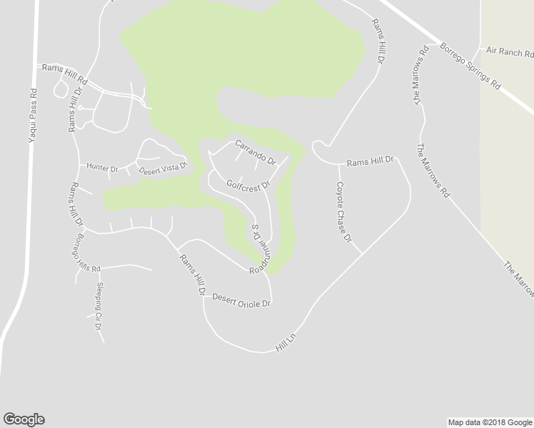 map of restaurants, bars, coffee shops, grocery stores, and more near 2909 Fonts Point Drive in Borrego Springs