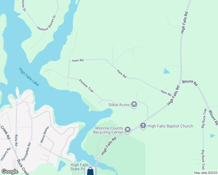 map of restaurants, bars, coffee shops, grocery stores, and more near 241 Pioneer Trail in Jackson