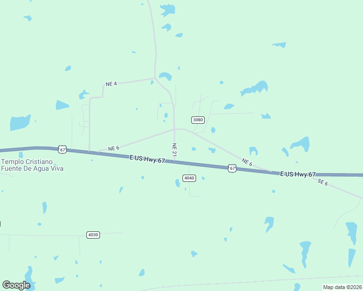 map of restaurants, bars, coffee shops, grocery stores, and more near 106 County Road 3070 in Cookville
