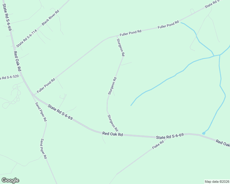 map of restaurants, bars, coffee shops, grocery stores, and more near 449 Sturgeon Road in Barnwell