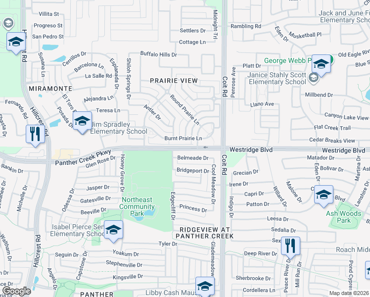 map of restaurants, bars, coffee shops, grocery stores, and more near 10852 County Road 23 in Frisco