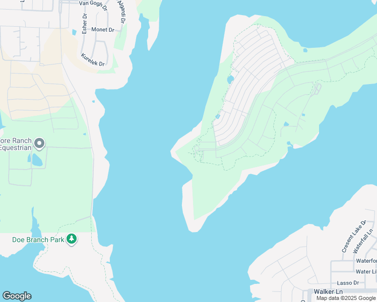 map of restaurants, bars, coffee shops, grocery stores, and more near Rockhill Parkway in Little Elm