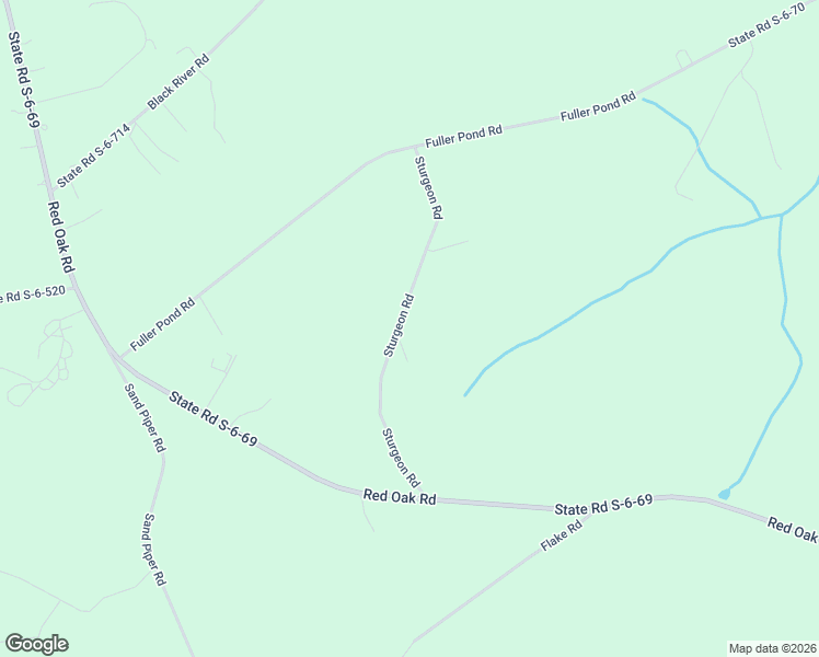 map of restaurants, bars, coffee shops, grocery stores, and more near 449 Sturgeon Road in Barnwell