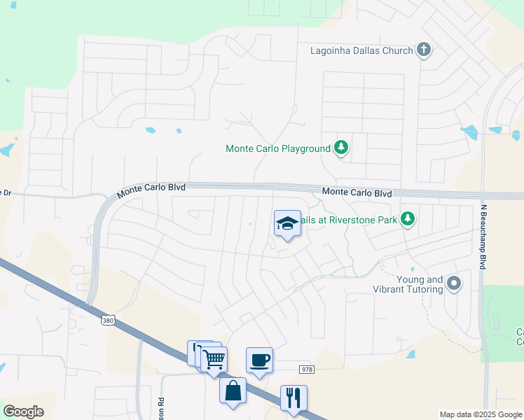 map of restaurants, bars, coffee shops, grocery stores, and more near 2136 Forest Meadow Drive in Princeton