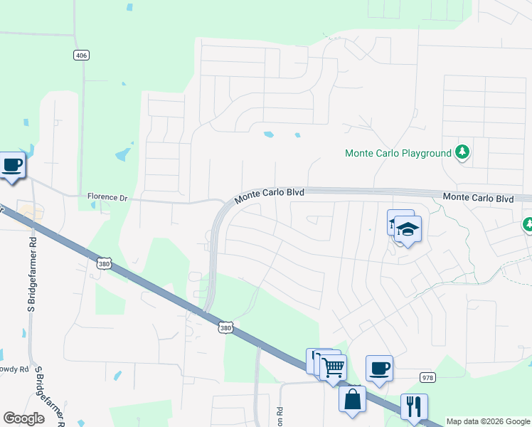 map of restaurants, bars, coffee shops, grocery stores, and more near 1402 Cedar Hollow Drive in Princeton