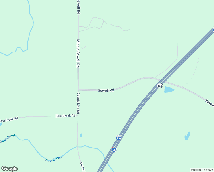 map of restaurants, bars, coffee shops, grocery stores, and more near 2830 Sewell Road in Grantville