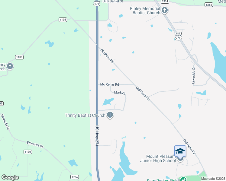 map of restaurants, bars, coffee shops, grocery stores, and more near 4003 Mark Drive in Mount Pleasant